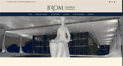 Desktop Screenshot of brom.com.br